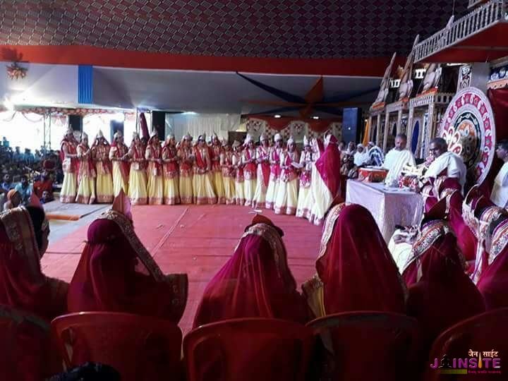 Anumodna….40girls became Brahmi and Sundri